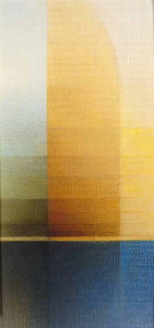 orange blau